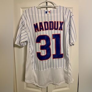 Chicago Cubs Greg Maddux Home Jersey